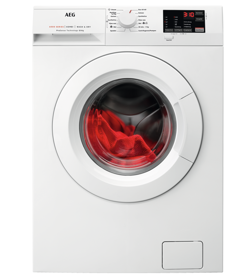 AEG Was-droogcombinatie