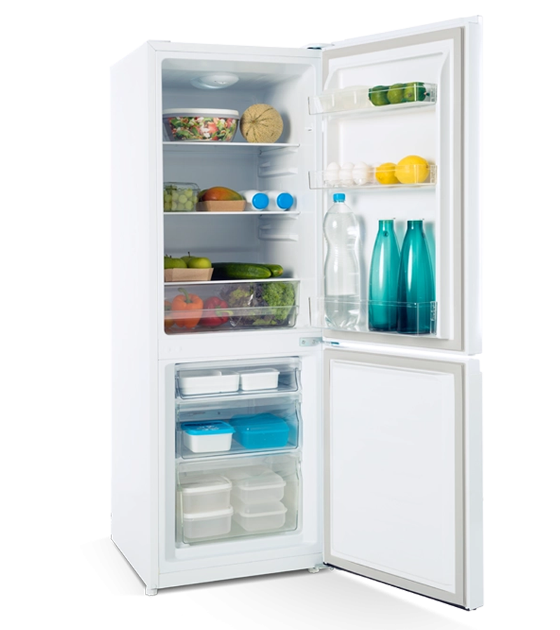 Koel-vriescombinatie 143cm.