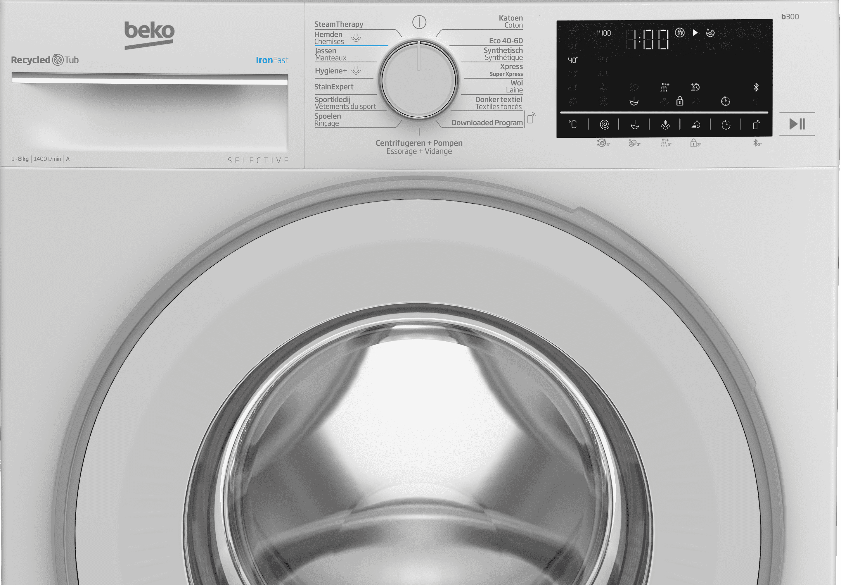 Beko wasmachine 8kg afbeelding 3